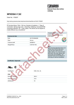 1790267 datasheet  